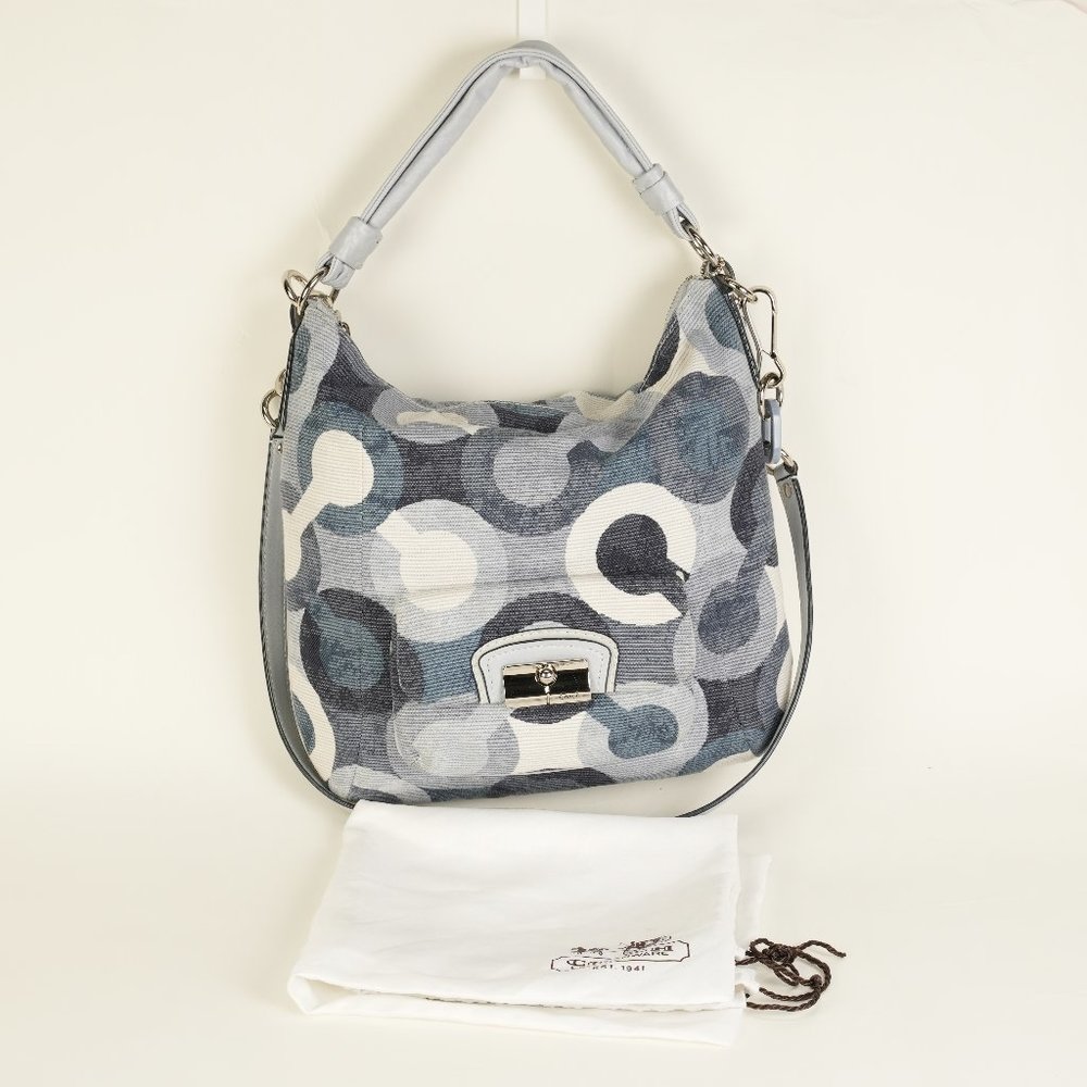 Coach Kristin Graphic Op Art Hobo - 14860